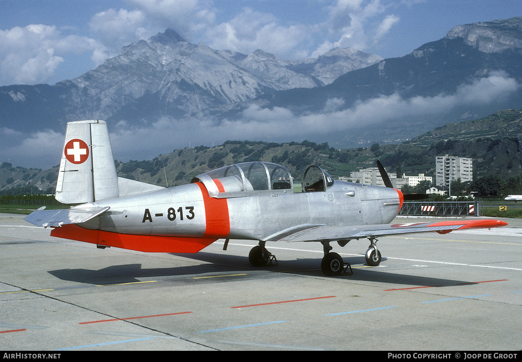 Aircraft Photo of A-813 | Pilatus P-3-03 | Switzerland - Air Force | AirHistory.net #59880