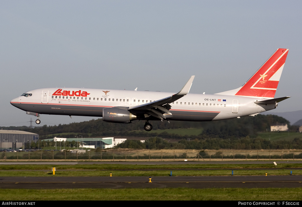 Aircraft Photo of OE-LNT | Boeing 737-8Z9 | Lauda Air | AirHistory.net #59886