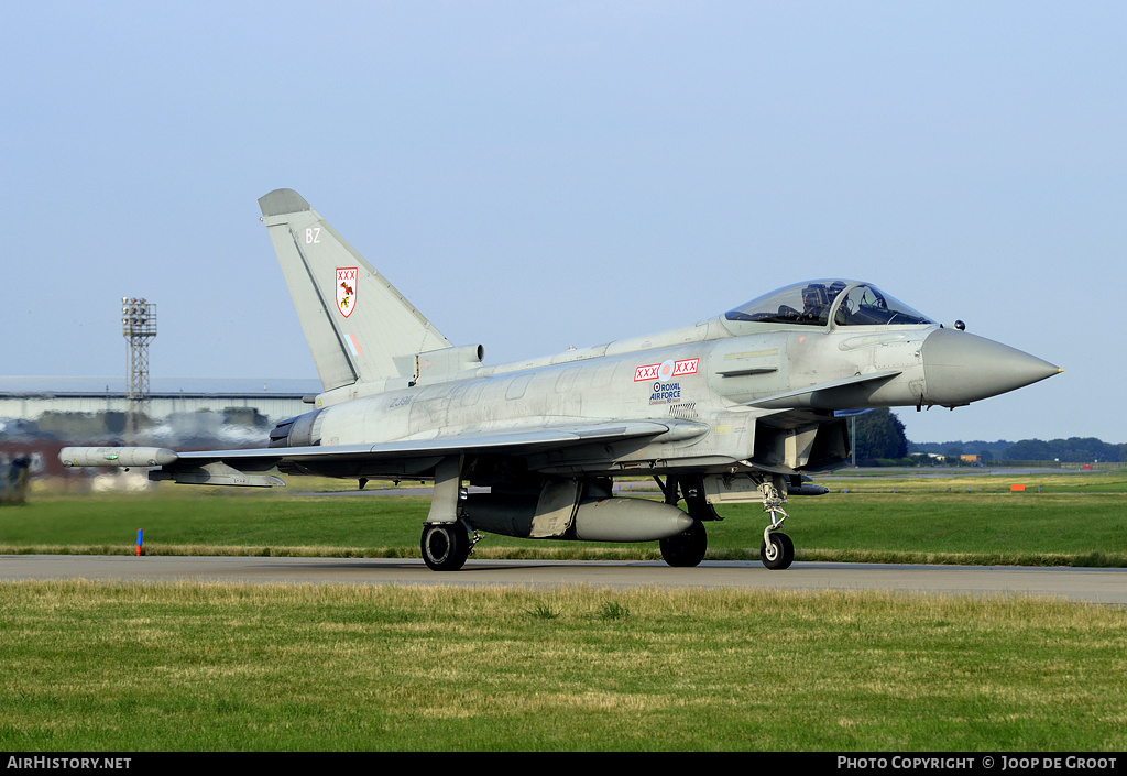 Aircraft Photo of ZJ911 | Eurofighter EF-2000 Typhoon FGR4 | UK - Air Force | AirHistory.net #59891