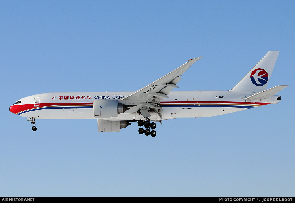 Aircraft Photo of B-2079 | Boeing 777-F6N | China Cargo Airlines | AirHistory.net #59908