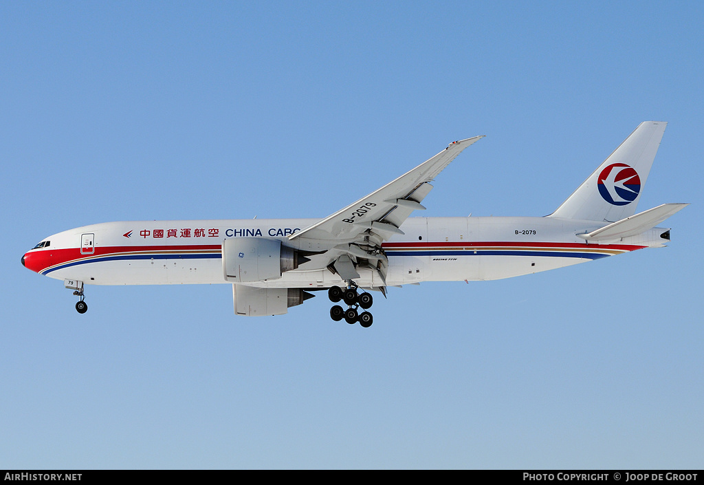 Aircraft Photo of B-2079 | Boeing 777-F6N | China Cargo Airlines | AirHistory.net #59908