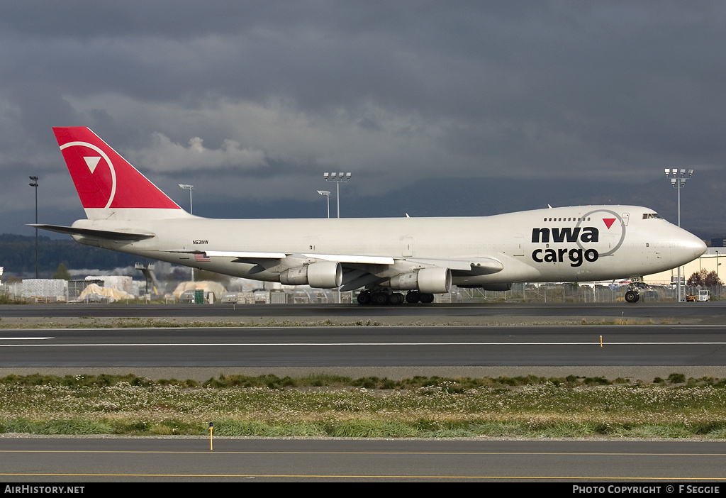 Aircraft Photo of N631NW | Boeing 747-251B(SF) | Northwest Airlines Cargo | AirHistory.net #59911