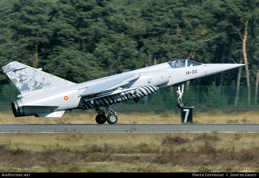 Aircraft Photo of C14-41 | Dassault Mirage F1CE(M) | Spain - Air Force | AirHistory.net #59916