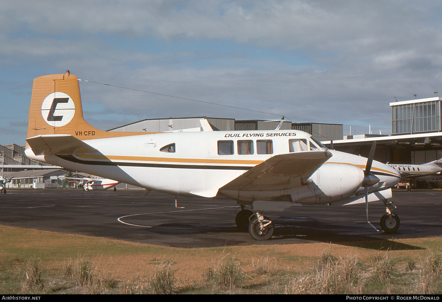 Aircraft Photo of VH-CFD | Beech 65 Queen Air | Civil Flying Services | AirHistory.net #59919