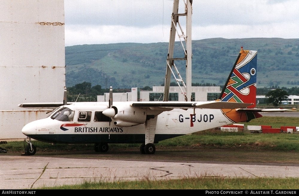 Aircraft Photo of G-BJOP | Pilatus Britten-Norman BN-2B-26 Islander | British Airways | AirHistory.net #59924