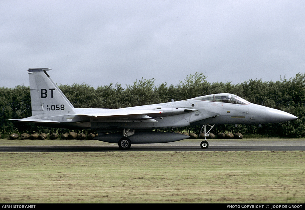 Aircraft Photo of 79-0058 / AF79-058 | McDonnell Douglas F-15C Eagle | USA - Air Force | AirHistory.net #59934