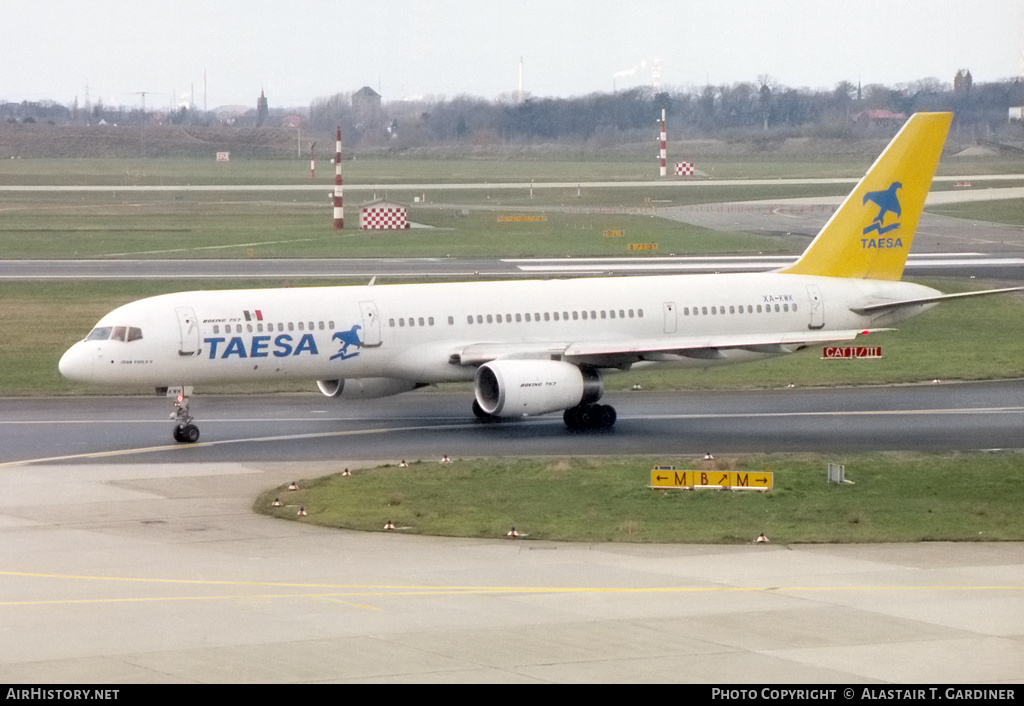 Aircraft Photo of XA-KWK | Boeing 757-2Y0 | TAESA - Transportes Aéreos Ejecutivos | AirHistory.net #59937