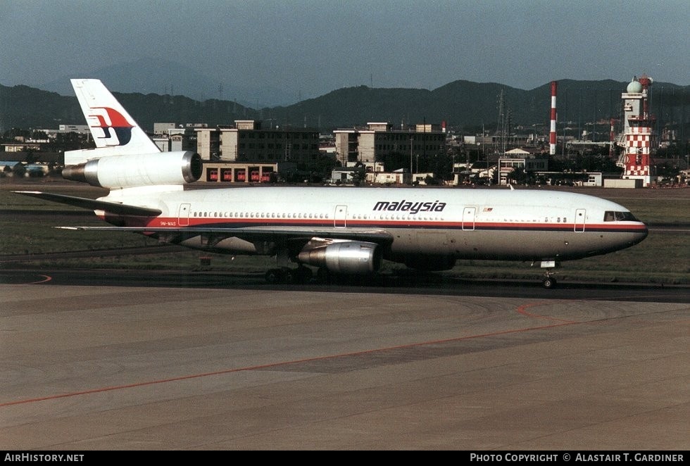 Aircraft Photo of 9M-MAS | McDonnell Douglas DC-10-30 | Malaysia Airlines | AirHistory.net #59944