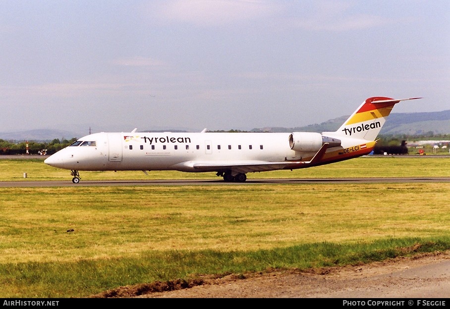Aircraft Photo of OE-LCI | Canadair CRJ-200LR (CL-600-2B19) | Tyrolean Airways | AirHistory.net #59945