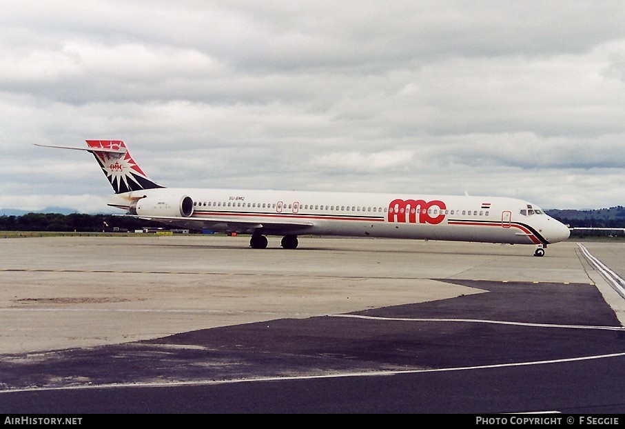 Aircraft Photo of SU-BMQ | McDonnell Douglas MD-90-30 | AMC Aviation | AirHistory.net #59946