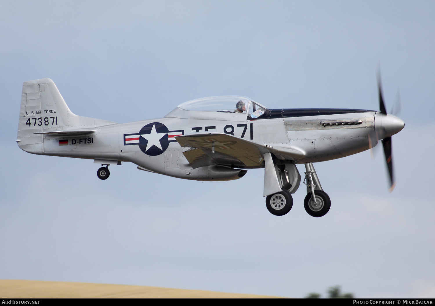 Aircraft Photo of D-FTSI / 473871 | North American TF-51D Mustang | USA - Air Force | AirHistory.net #59956