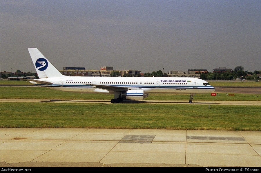 Aircraft Photo of EZ-A011 | Boeing 757-22K | Turkmenistan Airlines | AirHistory.net #59968
