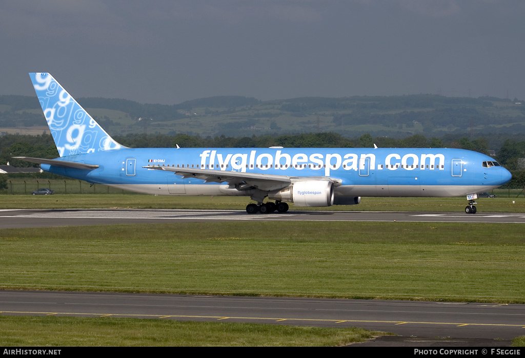 Aircraft Photo of EI-DMJ | Boeing 767-306/ER | Flyglobespan | AirHistory.net #59991