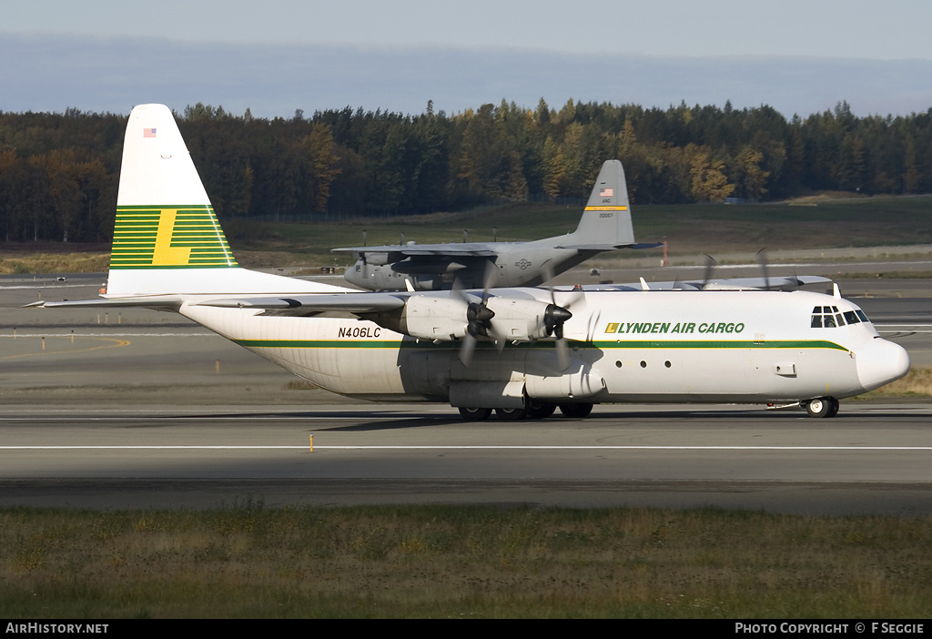 Aircraft Photo of N406LC | Lockheed L-100-30 Hercules (382G) | Lynden Air Cargo | AirHistory.net #60009