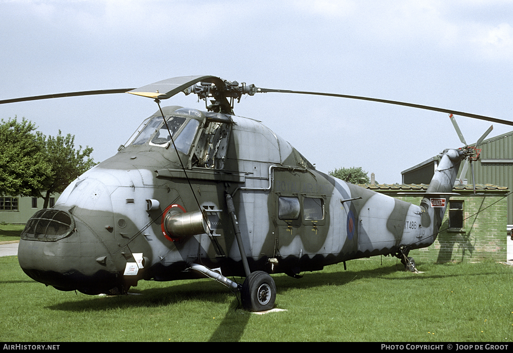Aircraft Photo of XT486 | Westland WS-58 Wessex HU.5 | UK - Air Force | AirHistory.net #60038