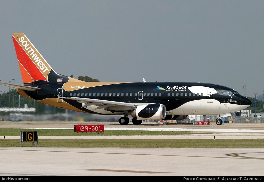 Aircraft Photo of N501SW | Boeing 737-5H4 | Southwest Airlines | AirHistory.net #60039