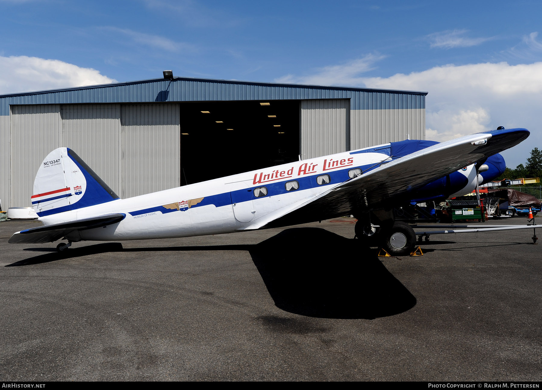 Aircraft Photo of N13347 / NC13347 | Boeing 247D | United Air Lines | AirHistory.net #60043