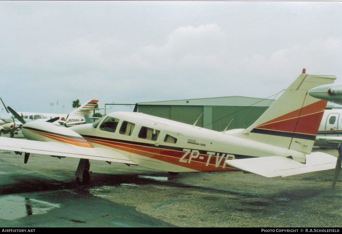 Aircraft Photo of ZP-TVP | Piper PA-34-220T Seneca III | AirHistory.net #60044