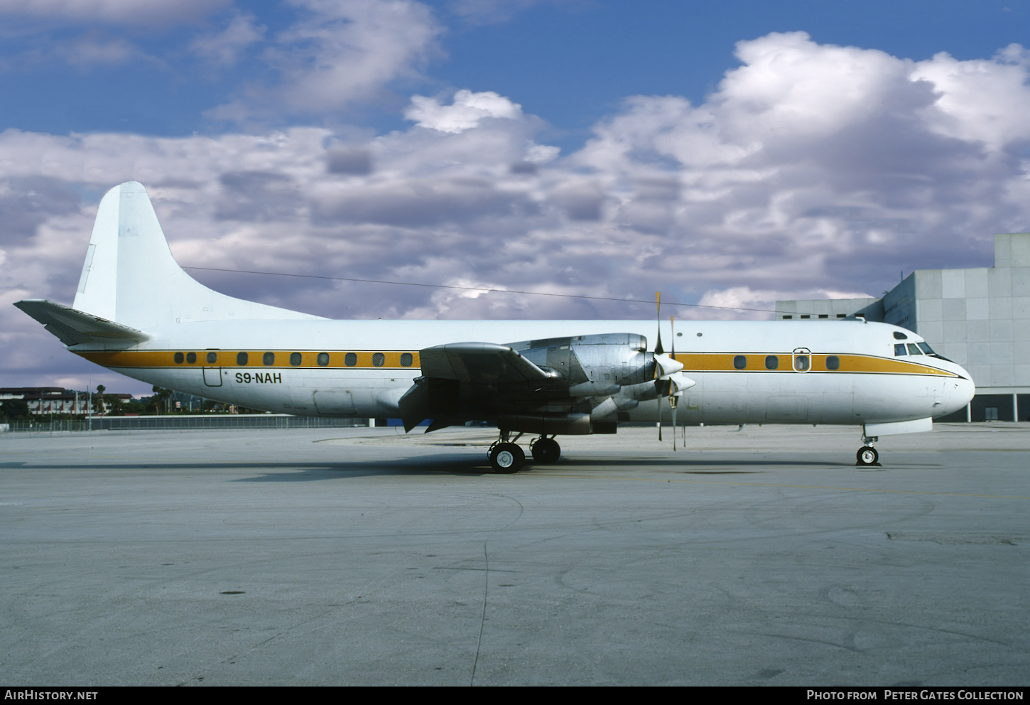 Aircraft Photo of S9-NAH | Lockheed L-188A Electra | Transafrik International | AirHistory.net #60047