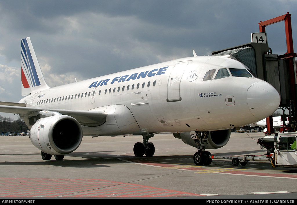 Aircraft Photo of F-GRHU | Airbus A319-111 | Air France | AirHistory.net #60053