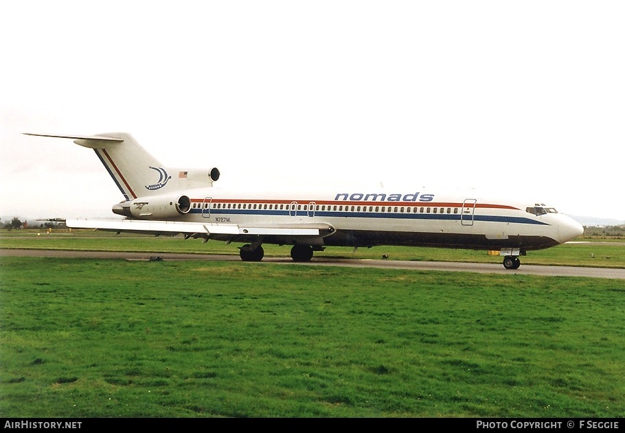 Aircraft Photo of N727M | Boeing 727-221/Adv(RE) Super 27 | Nomads Travel Club | AirHistory.net #60055