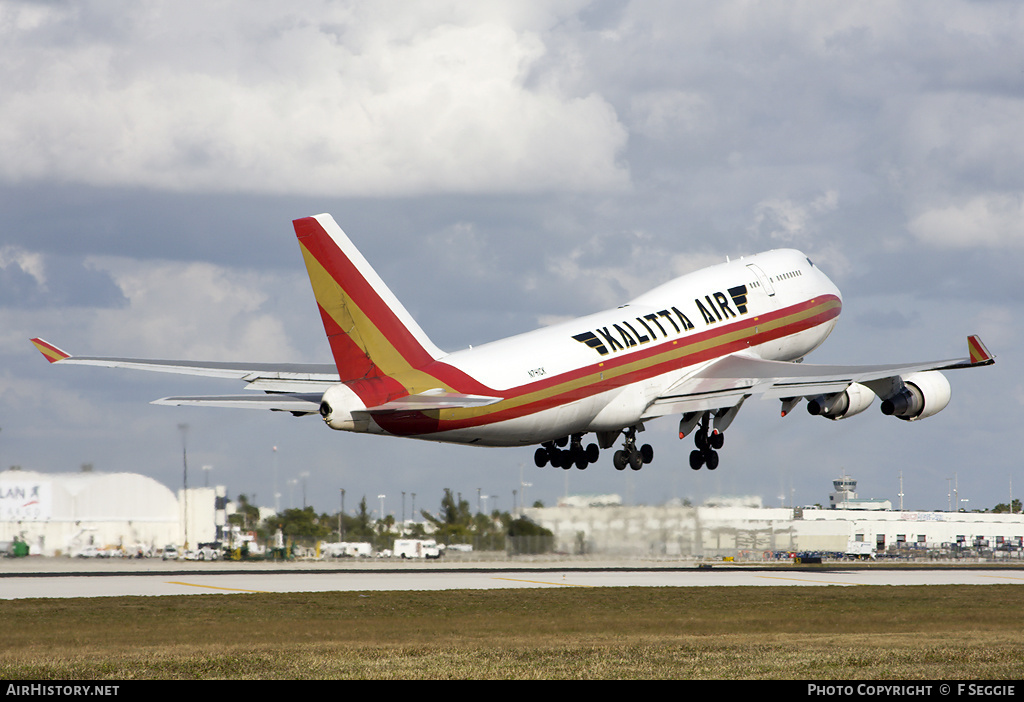 Aircraft Photo of N741CK | Boeing 747-4H6M(BCF) | Kalitta Air | AirHistory.net #60095