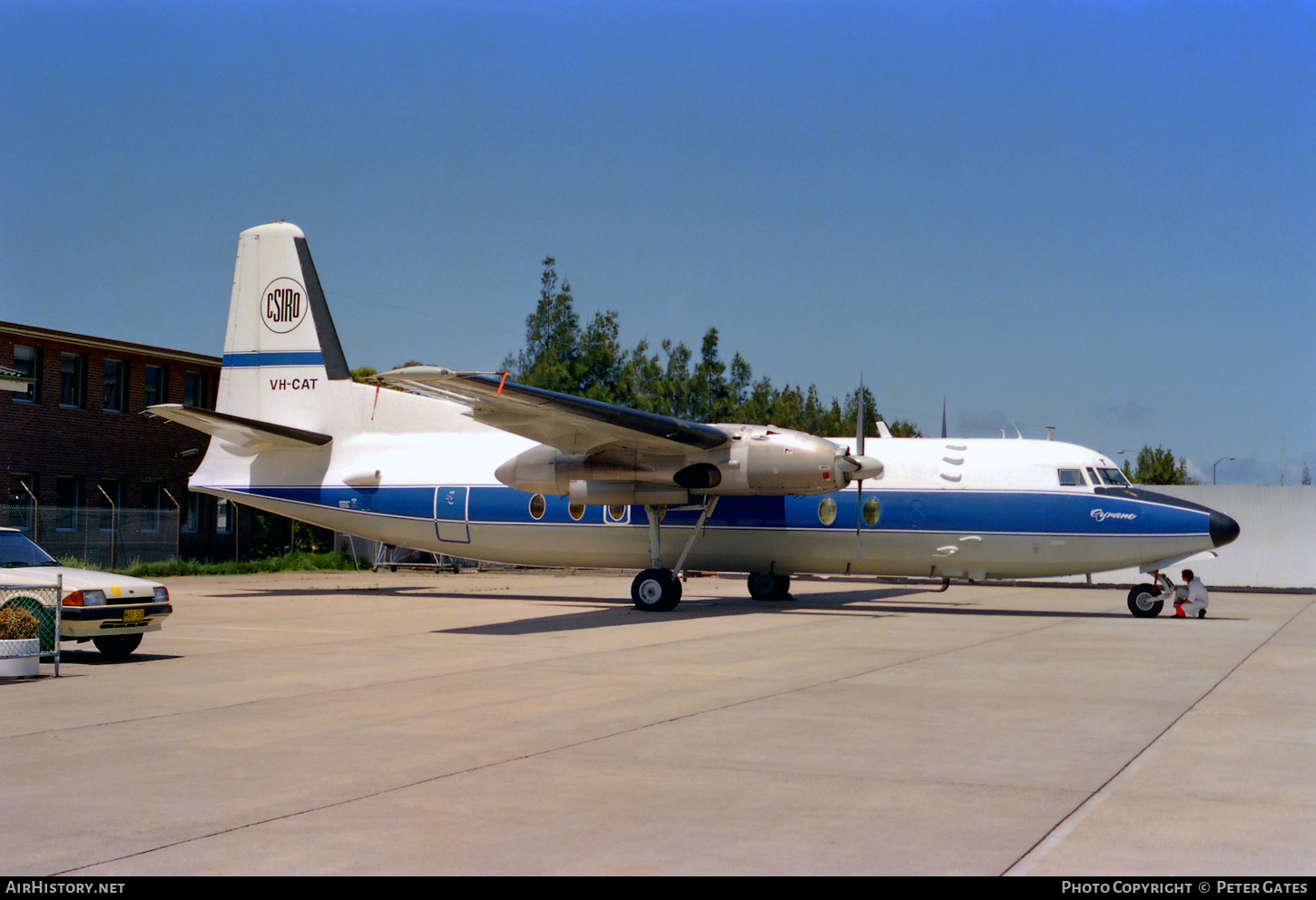 Aircraft Photo of VH-CAT | Fokker F27-100 Friendship | CSIRO | AirHistory.net #60108