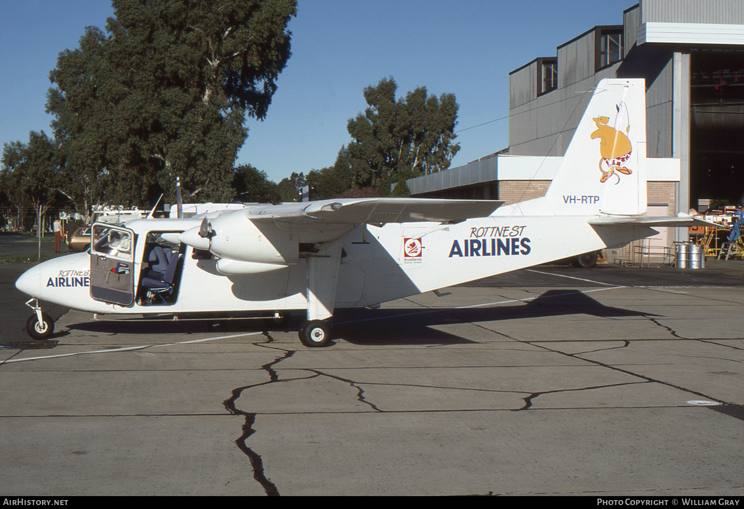 Aircraft Photo of VH-RTP | Britten-Norman BN-2A-26 Islander | Rottnest Airlines | AirHistory.net #60129