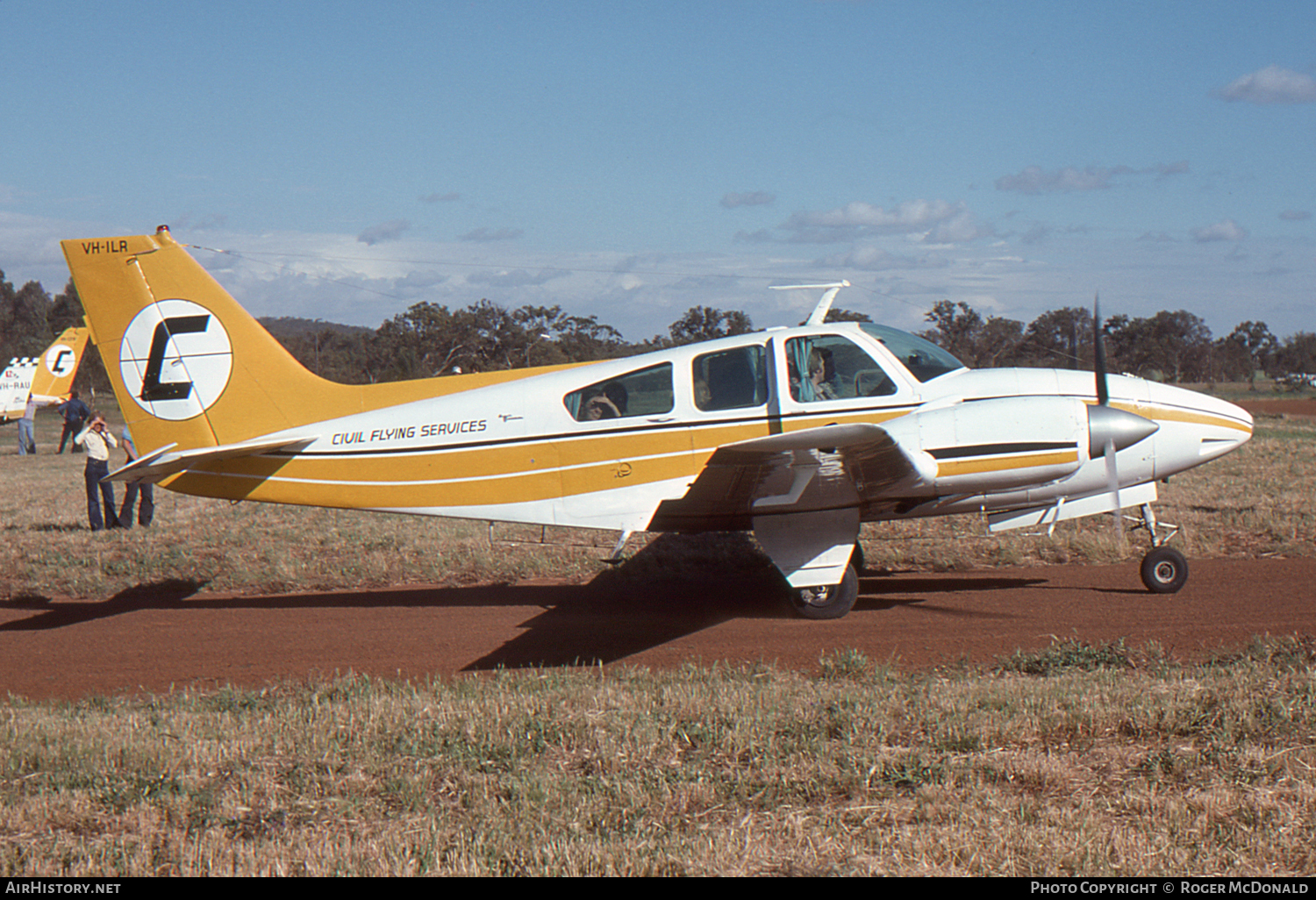 Aircraft Photo of VH-ILR | Beech D55 Baron | Civil Flying Services | AirHistory.net #60146