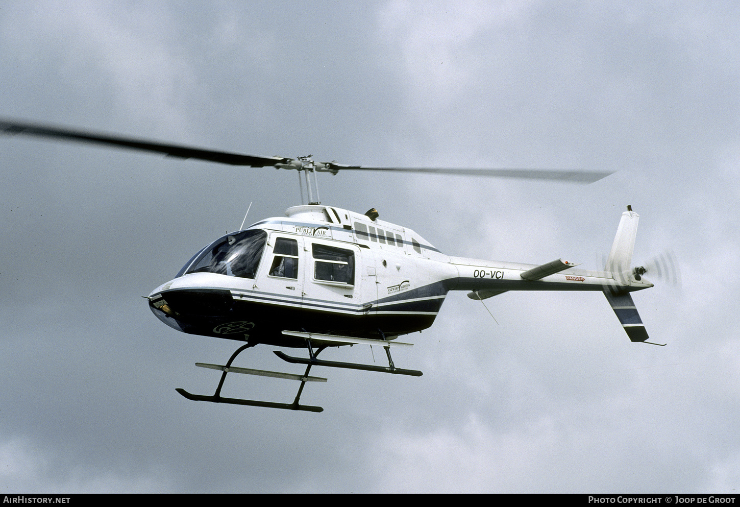 Aircraft Photo of OO-VCI | Bell AB-206B-2 JetRanger II | Publi-Air | AirHistory.net #60154