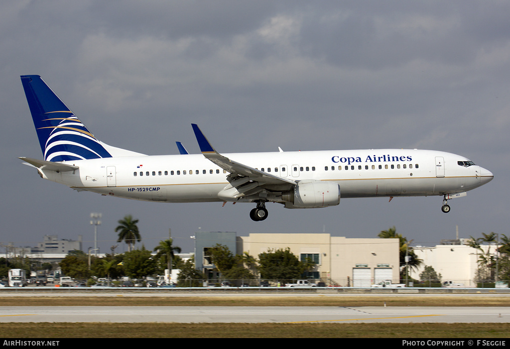 Aircraft Photo of HP-1529CMP | Boeing 737-8V3 | Copa Airlines | AirHistory.net #60158