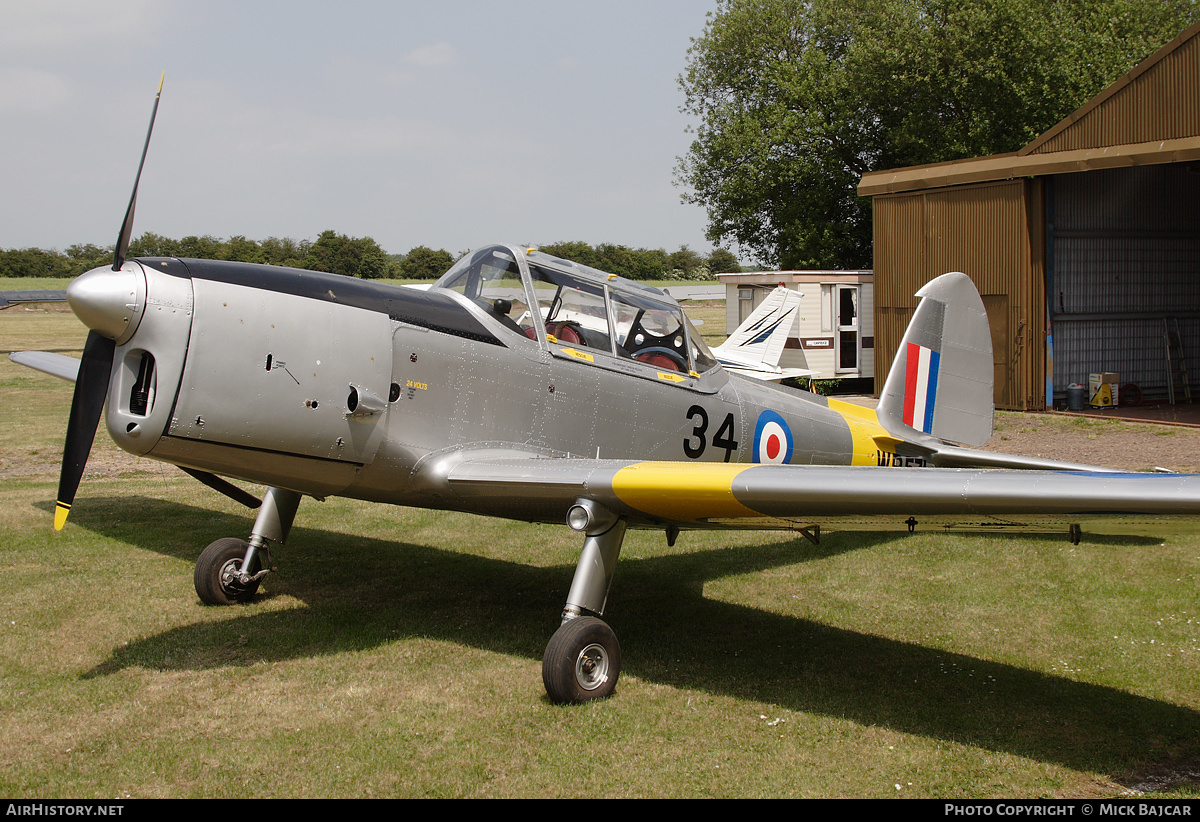 Aircraft Photo of G-AOSF / WB571 | De Havilland DHC-1 Chipmunk Mk22 | UK - Air Force | AirHistory.net #60166