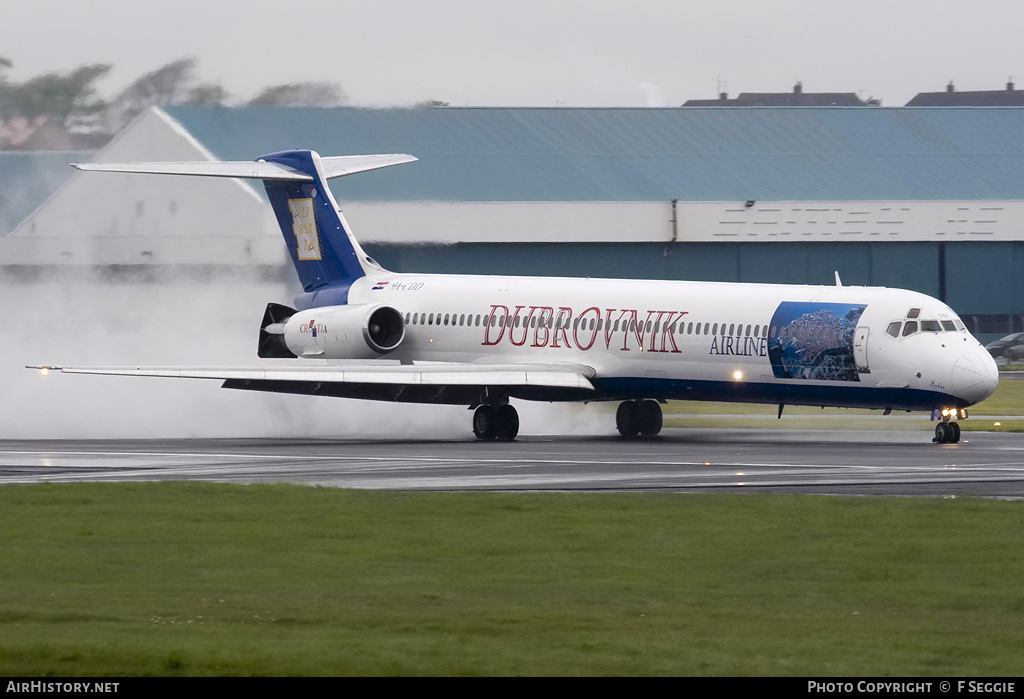 Aircraft Photo of 9A-CDD | McDonnell Douglas MD-82 (DC-9-82) | Dubrovnik Airline | AirHistory.net #60179