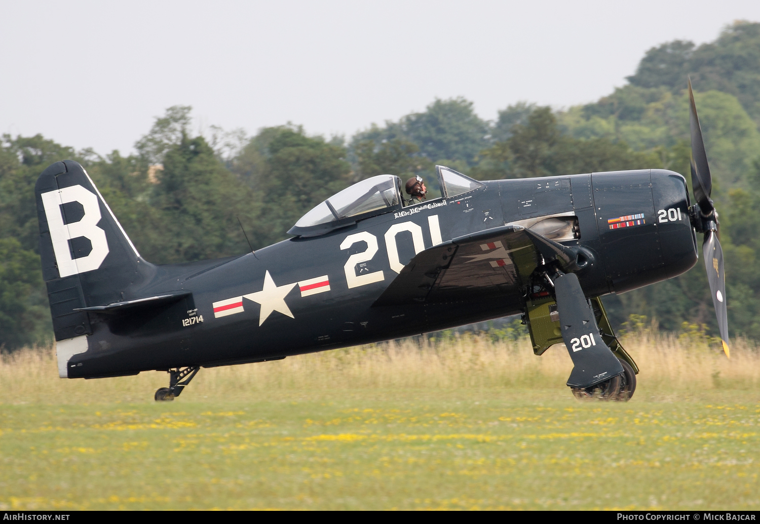 Aircraft Photo of G-RUMM / 121714 | Grumman F8F-2P Bearcat | USA - Navy | AirHistory.net #60182