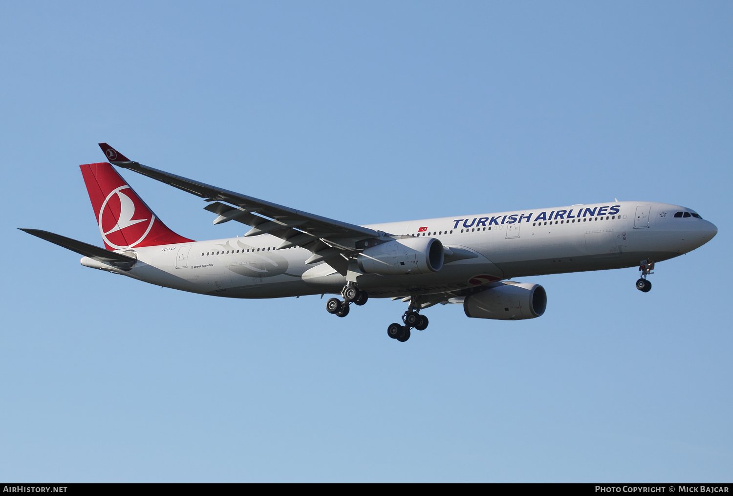 Aircraft Photo of TC-LOA | Airbus A330-343E | Turkish Airlines | AirHistory.net #60193
