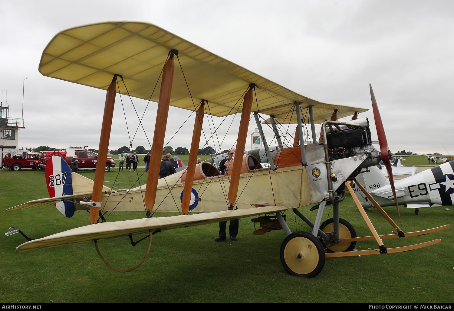 Aircraft Photo of G-AWYI / 687 | Royal Aircraft Factory BE-2c (replica) | UK - Air Force | AirHistory.net #60195