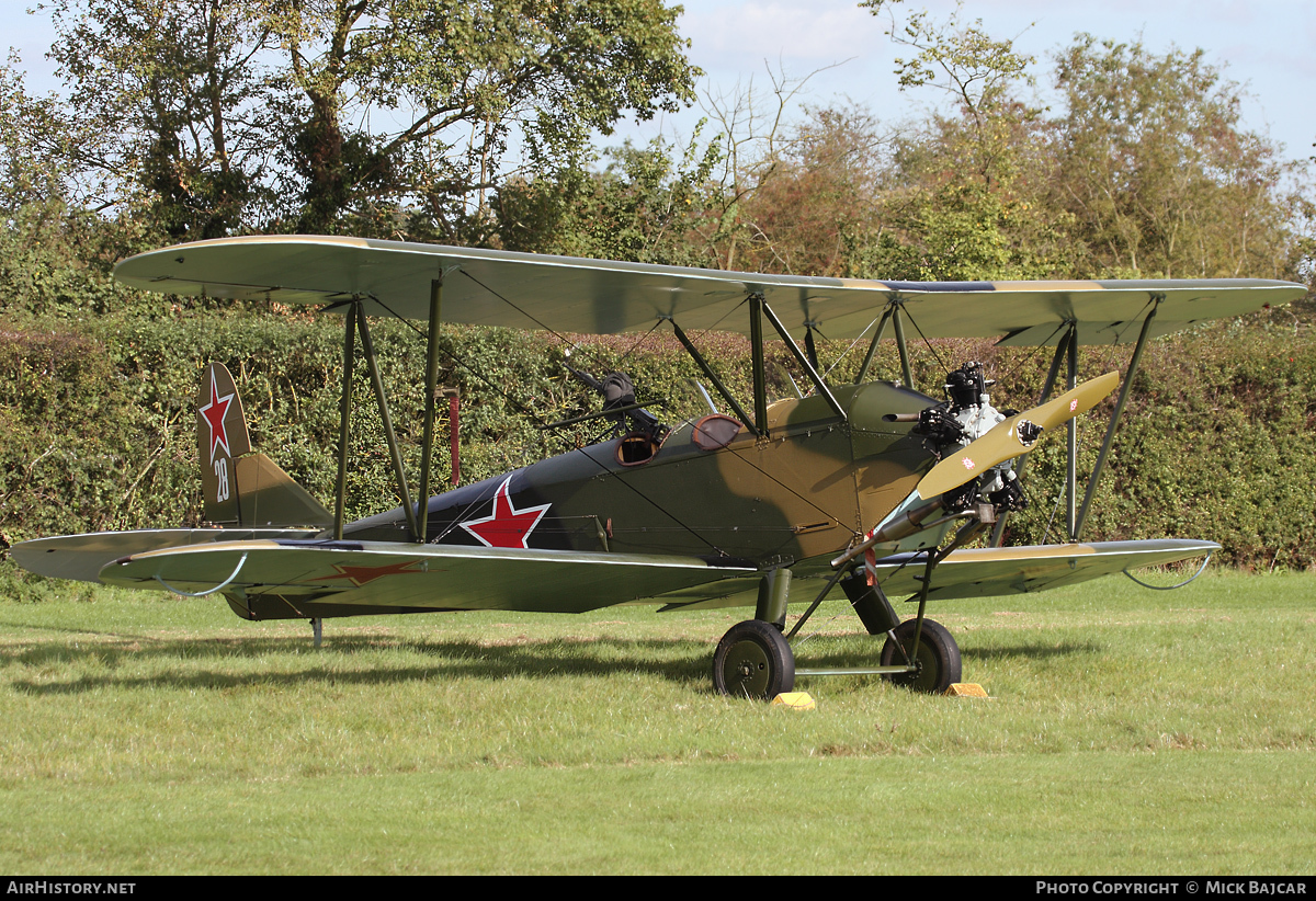 Aircraft Photo of G-BSSY / 28 white | Polikarpov Po-2 | Soviet Union - Air Force | AirHistory.net #60213