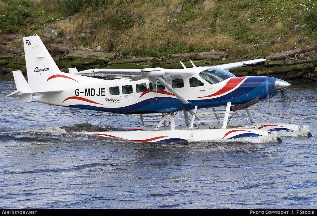 Aircraft Photo of G-MDJE | Cessna 208 Caravan I | AirHistory.net #60216