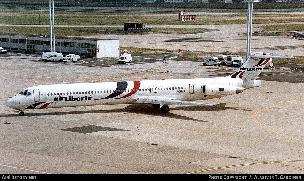 Aircraft Photo of F-GHHO | McDonnell Douglas MD-83 (DC-9-83) | Air Liberté | AirHistory.net #60223