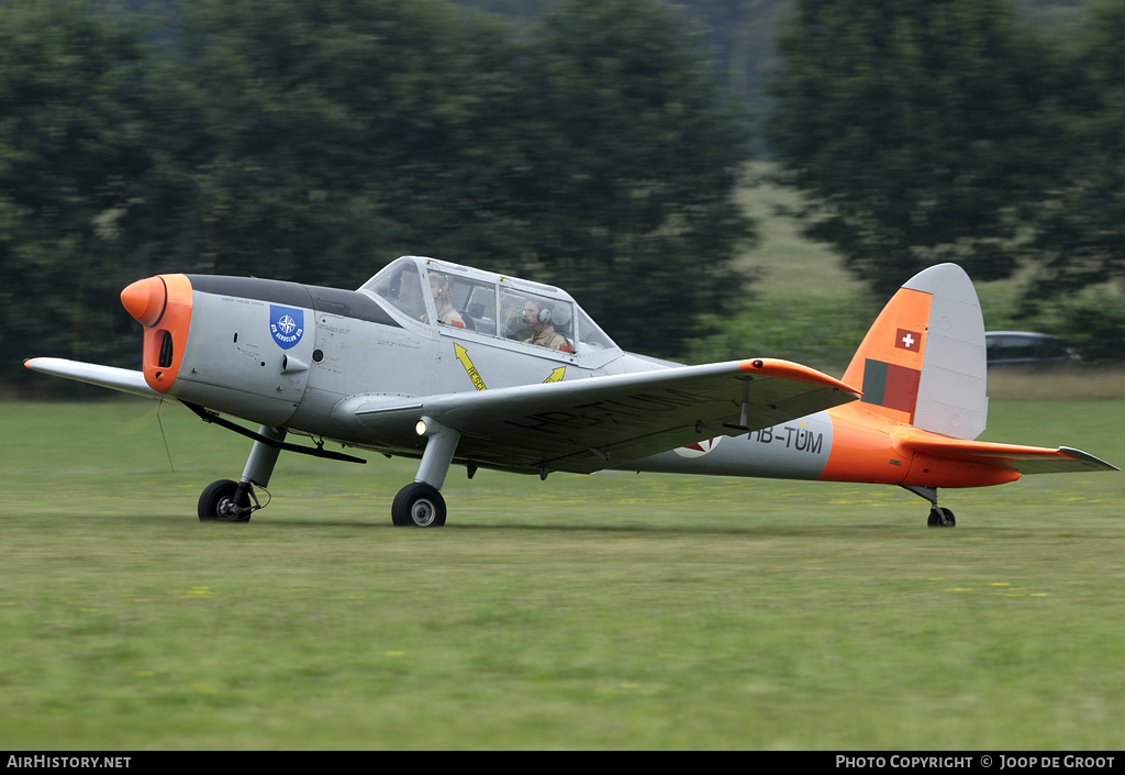 Aircraft Photo of HB-TUM / 1372 | De Havilland Canada DHC-1 Chipmunk T20 | Portugal - Air Force | AirHistory.net #60228