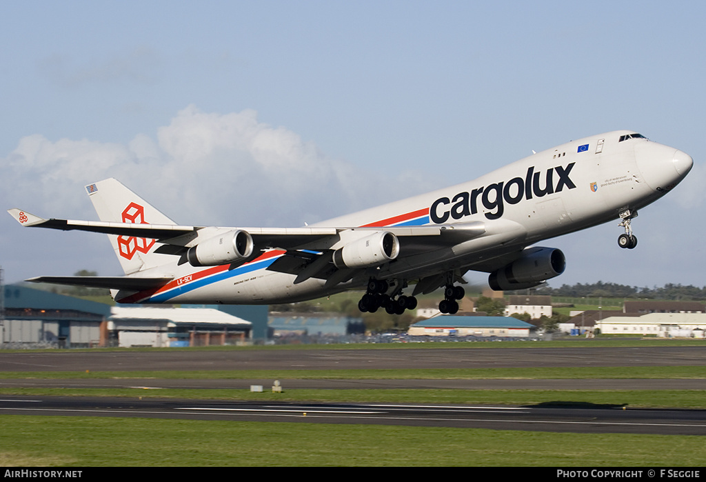Aircraft Photo of LX-SCV | Boeing 747-4R7F/SCD | Cargolux | AirHistory.net #60235