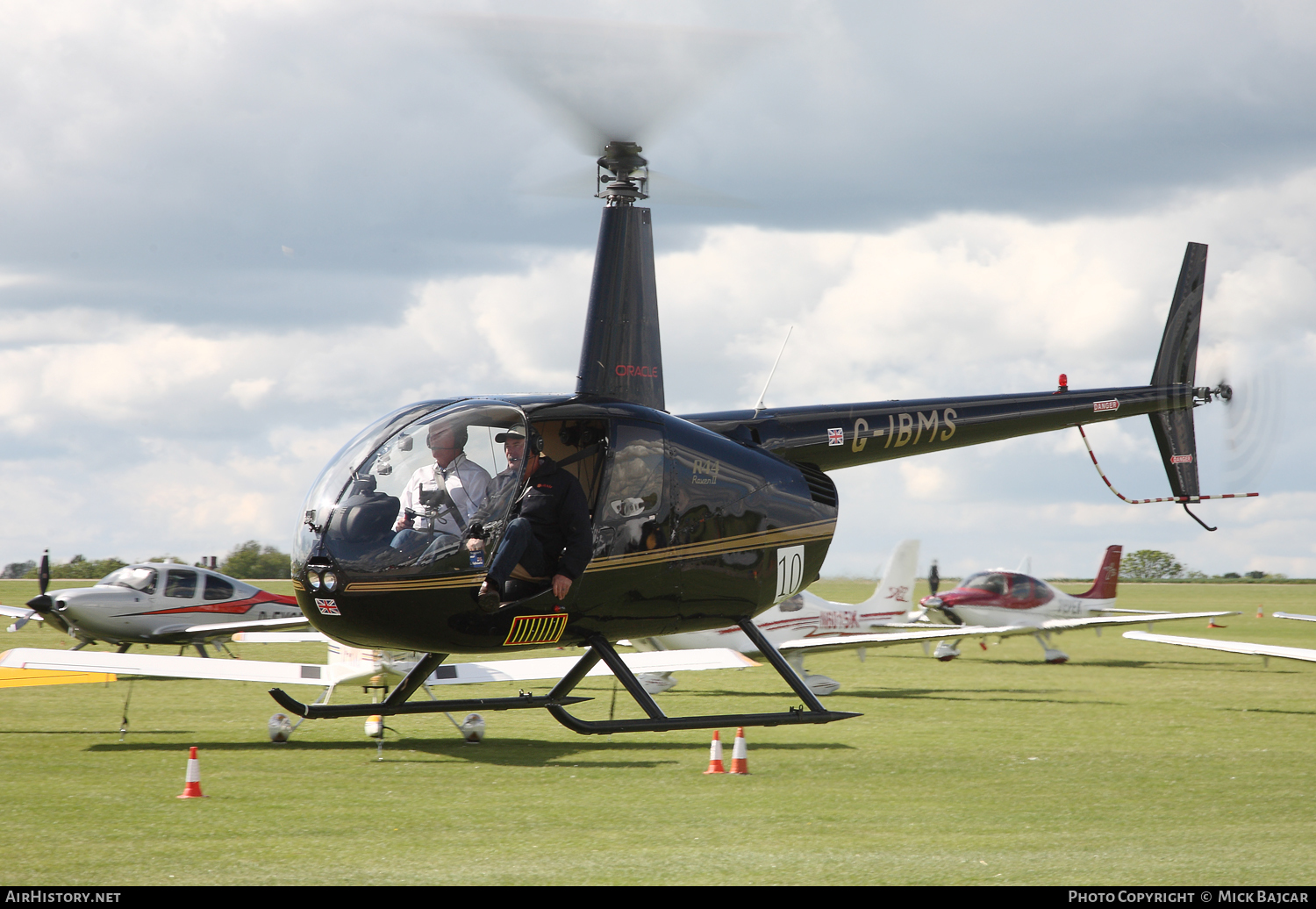 Aircraft Photo of G-IBMS | Robinson R-44 Raven II | Oracle Aviation | AirHistory.net #60238
