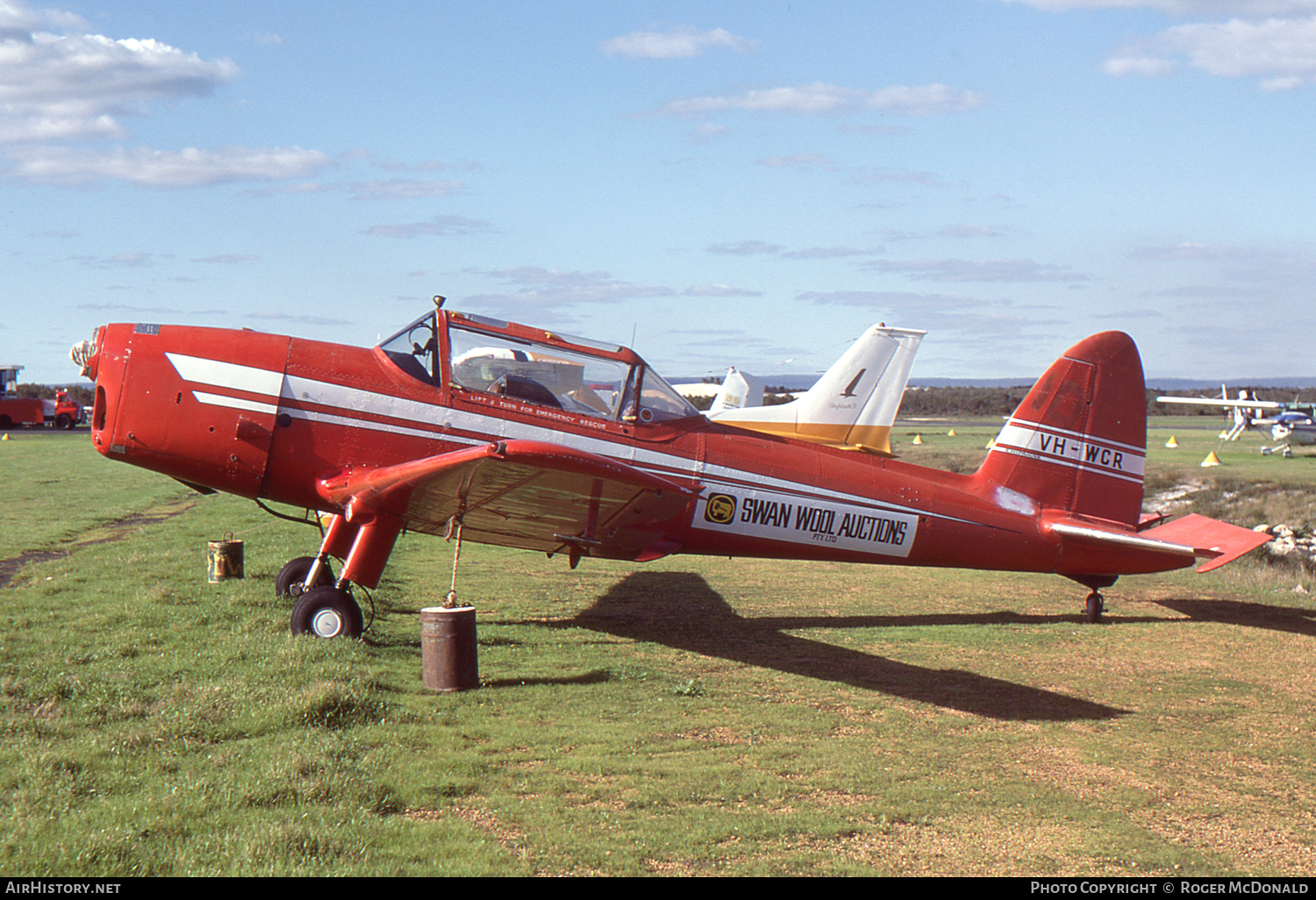 Aircraft Photo of VH-WCR | De Havilland DHC-1 Chipmunk Mk21 | Swan Wool Auctions | AirHistory.net #60247
