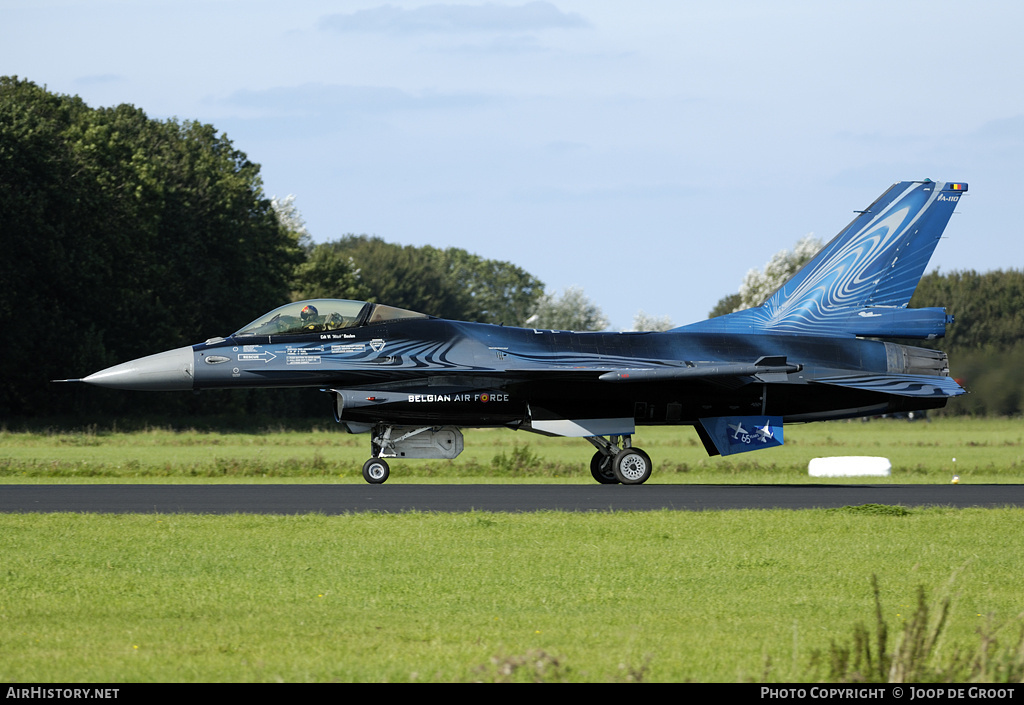 Aircraft Photo of FA-110 | General Dynamics F-16AM Fighting Falcon | Belgium - Air Force | AirHistory.net #60259