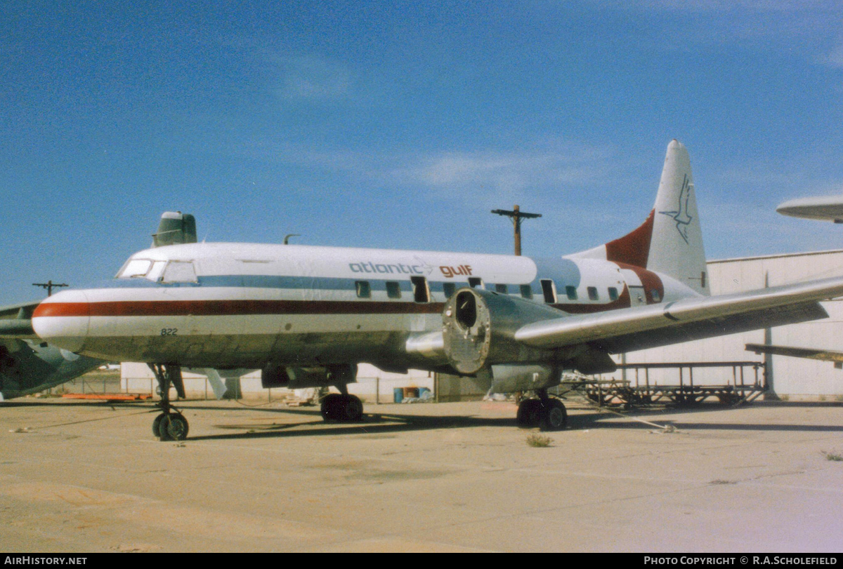 Aircraft Photo of N4822C | Convair 580 | Atlantic Gulf Airlines | AirHistory.net #60277