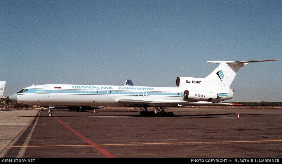 Aircraft Photo of RA-85481 | Tupolev Tu-154B-2 | Tyumen Airlines | AirHistory.net #60279