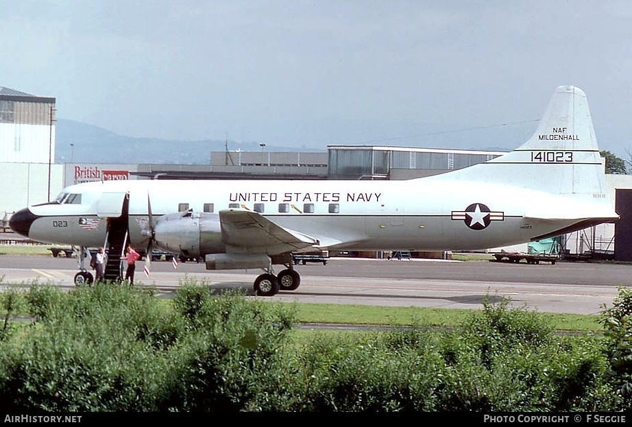 Aircraft Photo of 141023 | Convair C-131F | USA - Navy | AirHistory.net #60283