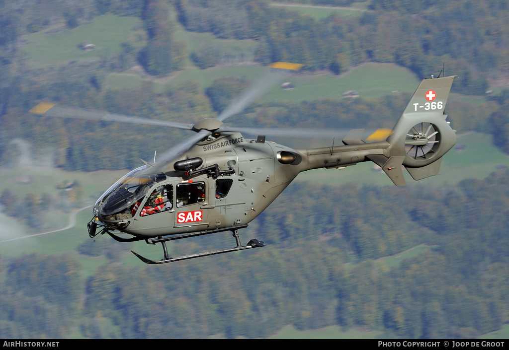 Aircraft Photo of T-366 | Eurocopter TH05 (EC-635P-2+) | Switzerland - Air Force | AirHistory.net #60314