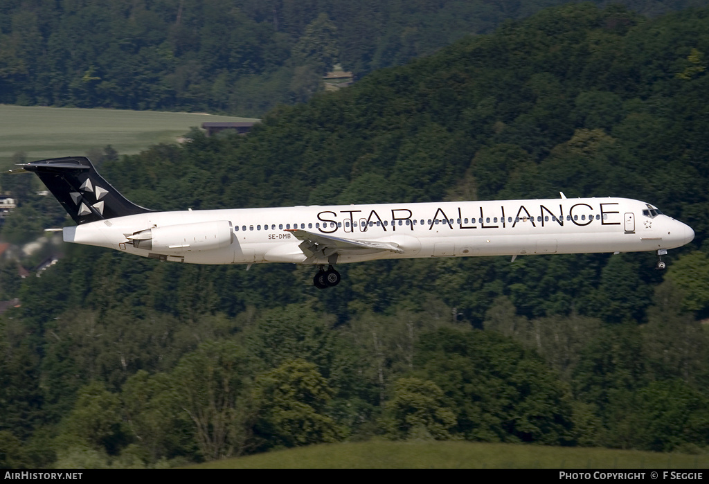 Aircraft Photo of SE-DMB | McDonnell Douglas MD-81 (DC-9-81) | Scandinavian Airlines - SAS | AirHistory.net #60316