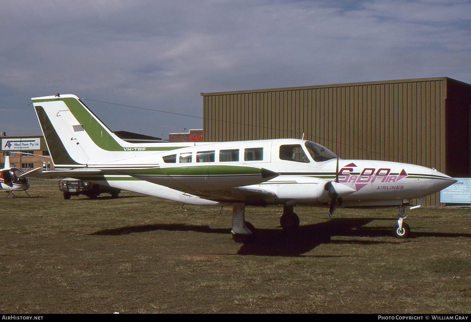 Aircraft Photo of VH-TWF | Cessna 402B | Sabair | AirHistory.net #60331